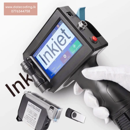 12.7mm Handheld Inkjet Printer | Heavy-Duty Industrial Date Coder