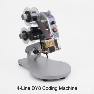 3 Line DY8 Ribbon Hot Foil Coding Machine