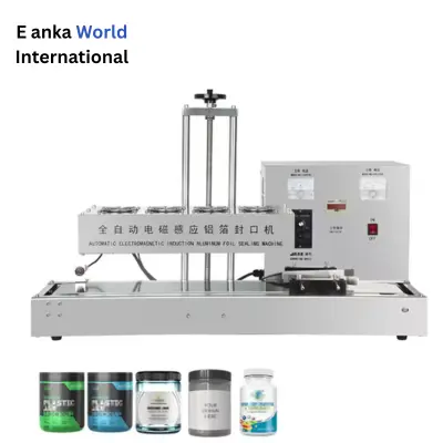 Continuous Automatic Induction Sealing Machine view