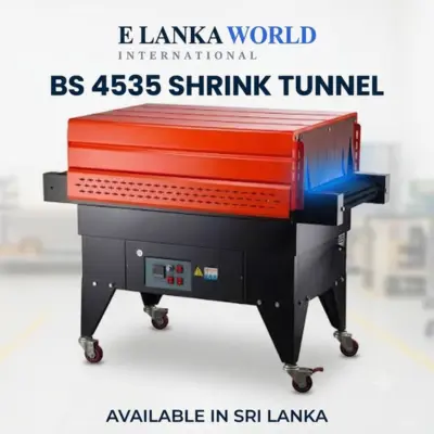 BS 4535 Industrial Conveyor Shrink Tunnel Machine view