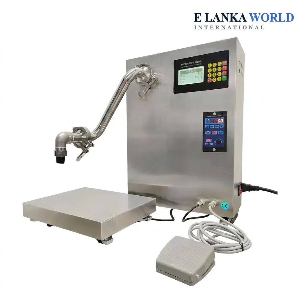 CNC Thick Liquid and Paste Filling Machine view