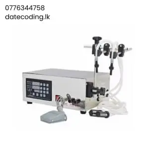 2-Head CNC Diaphragm Liquid Filling Machine | Precision Beverage & Milk Filler view