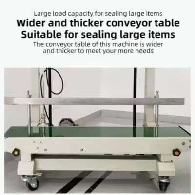 FR-1100V Heavy Duty Vertical Band Sealer | 30kg Capacity Industrial Sealer view