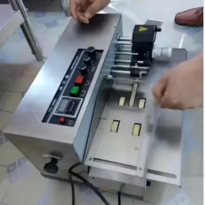 MY380F Wide Stainless Steel Automatic Dry Ink Coding Machine view