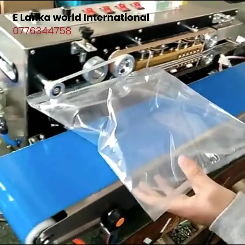 Stainless Steel Nitrogen Flushing Band Sealer | Nitrogen Filling Sealing Machine Sri Lanka