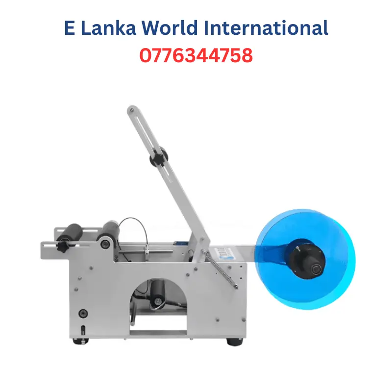 Round Bottle Semi Automatic Label Pasting Machine