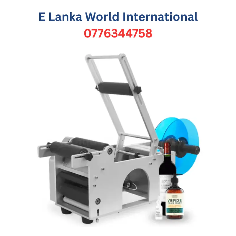 Round Bottle Semi Automatic Label Pasting Machine view