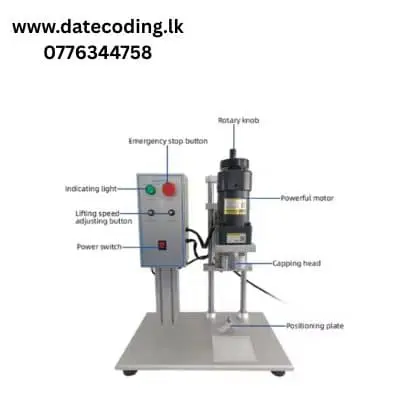 DDX450 Semi-Automatic Desktop Capping Machine | Bottle Capping Sri Lanka