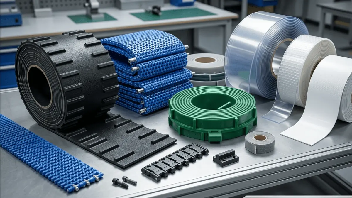 Heavy Duty Spare Conveyor Belts and Replacement Mesh