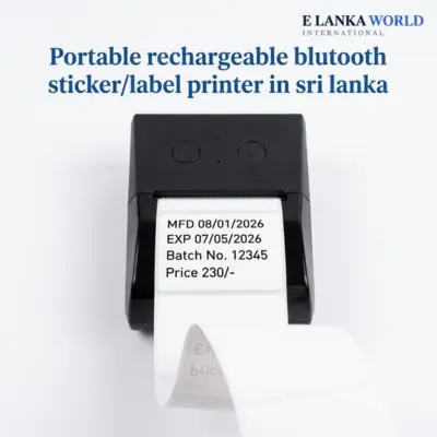 Portable Bluetooth Thermal Label/Sticker Printer