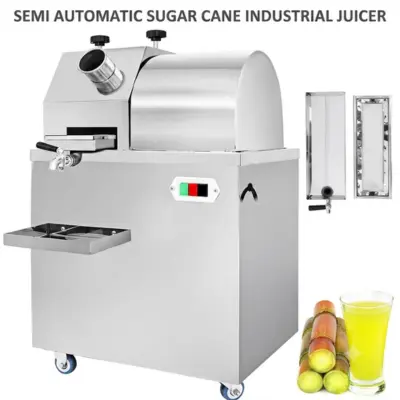 Electric Sugar Cane Juice Machine in Sri Lanka | Commercial Juice Extractor view